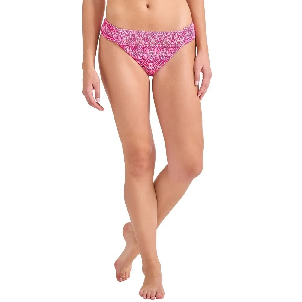 Tommy Bahama Island Cays Point Reversible Hipster Women's XL Pink Swimwear TLW61